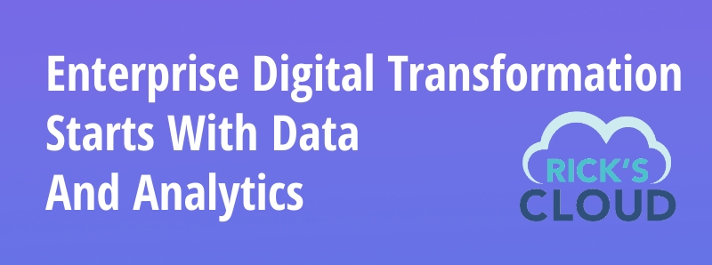 data and analytics are essential for enterprise digital transformation